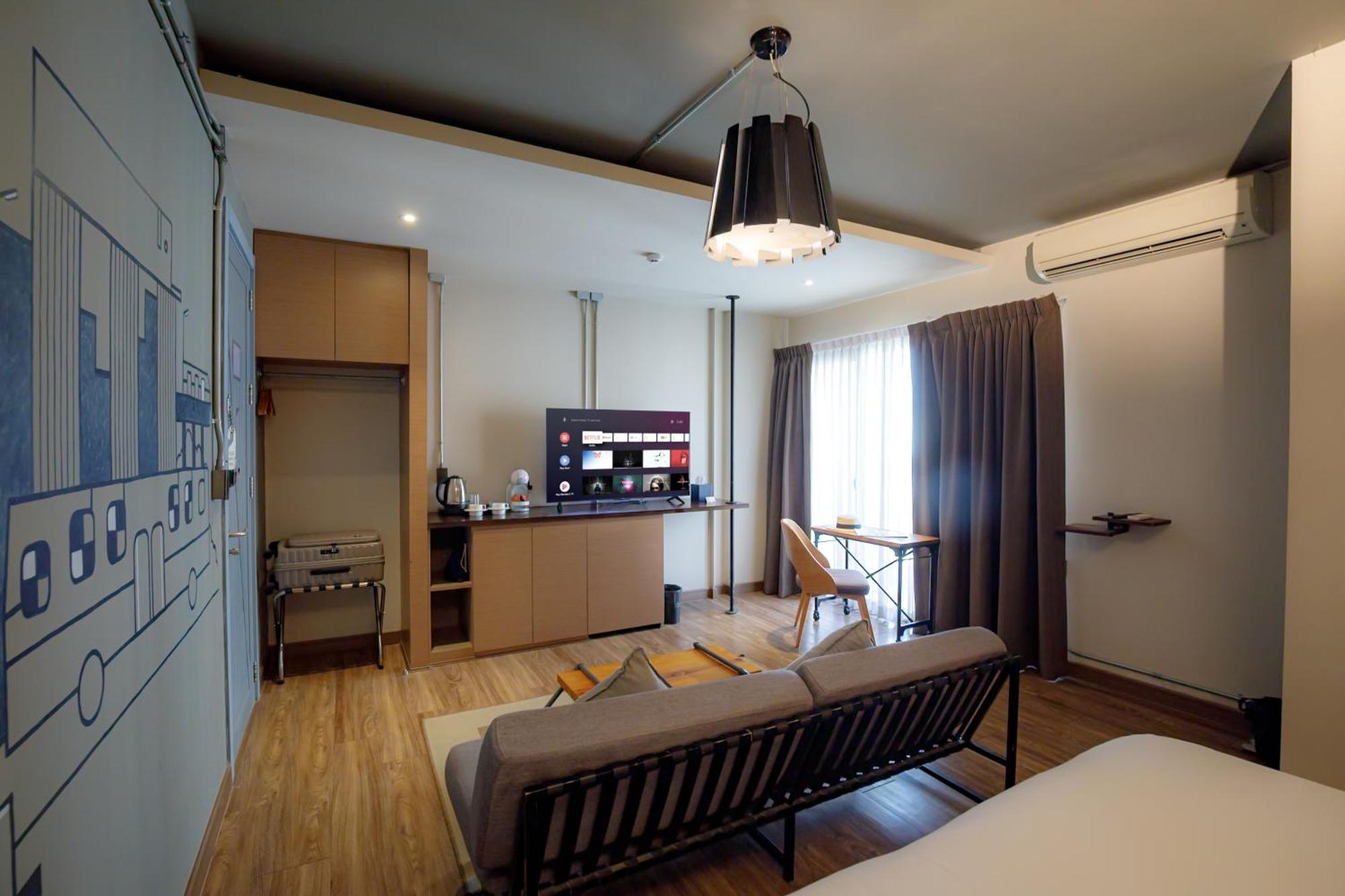 Tha City Loft By Th District Бангкок Экстерьер фото